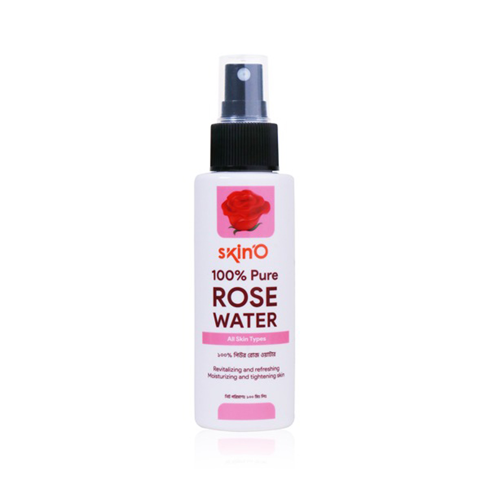 skinO 100% Pure Rose Water 100 ml