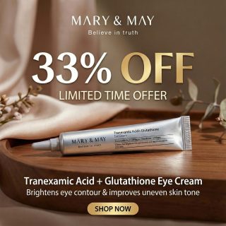 MARY & MAY Tranexamic Acid + Glutathione Eye Cream 12 g
