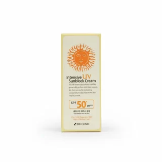 3W Clinic Intensive UV Sunblock Cream SPF 50+PA+++ 70 ml