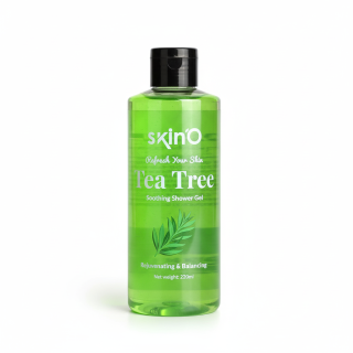 skinO Tea Tree Soothing Shower Gel 220ml