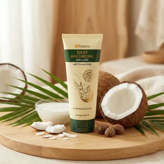 Natura Daily Moisturizing Body Lotion With Coconut Milk 200 ml