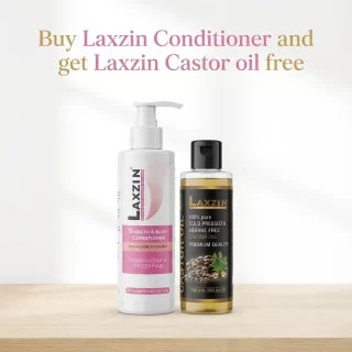 Buy Laxzin Conditioner and Get Laxzin Castor Oil Free!