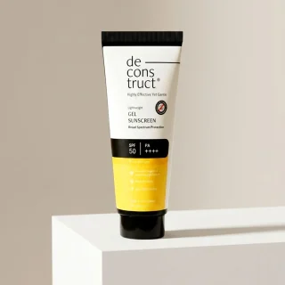 De Cons Truct Lightweight Gel Sunscreen SPF 55+PA+++ 50 g