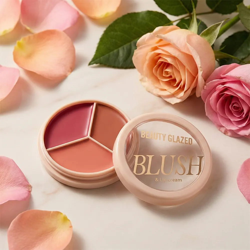 Beauty Glazed Blush and Lip Cream