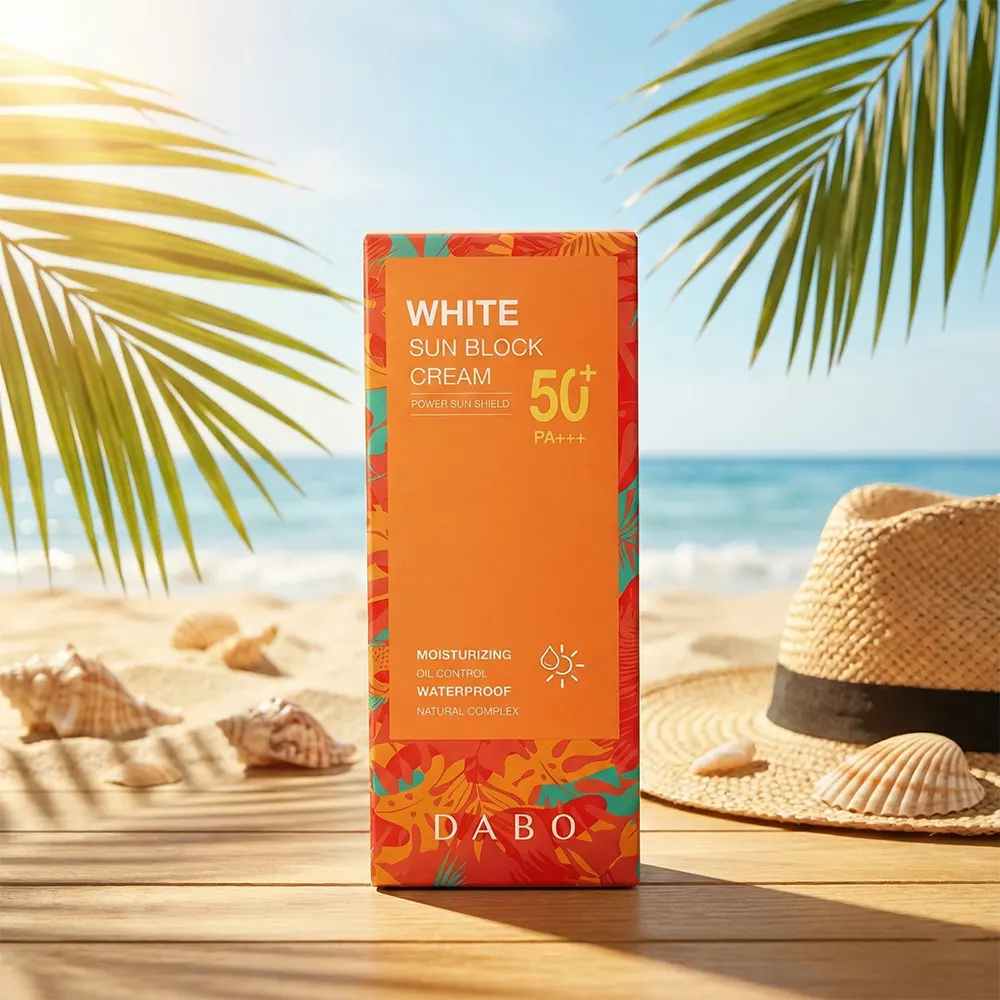 Dabo White Sunblock Cream 70 g - Image 2