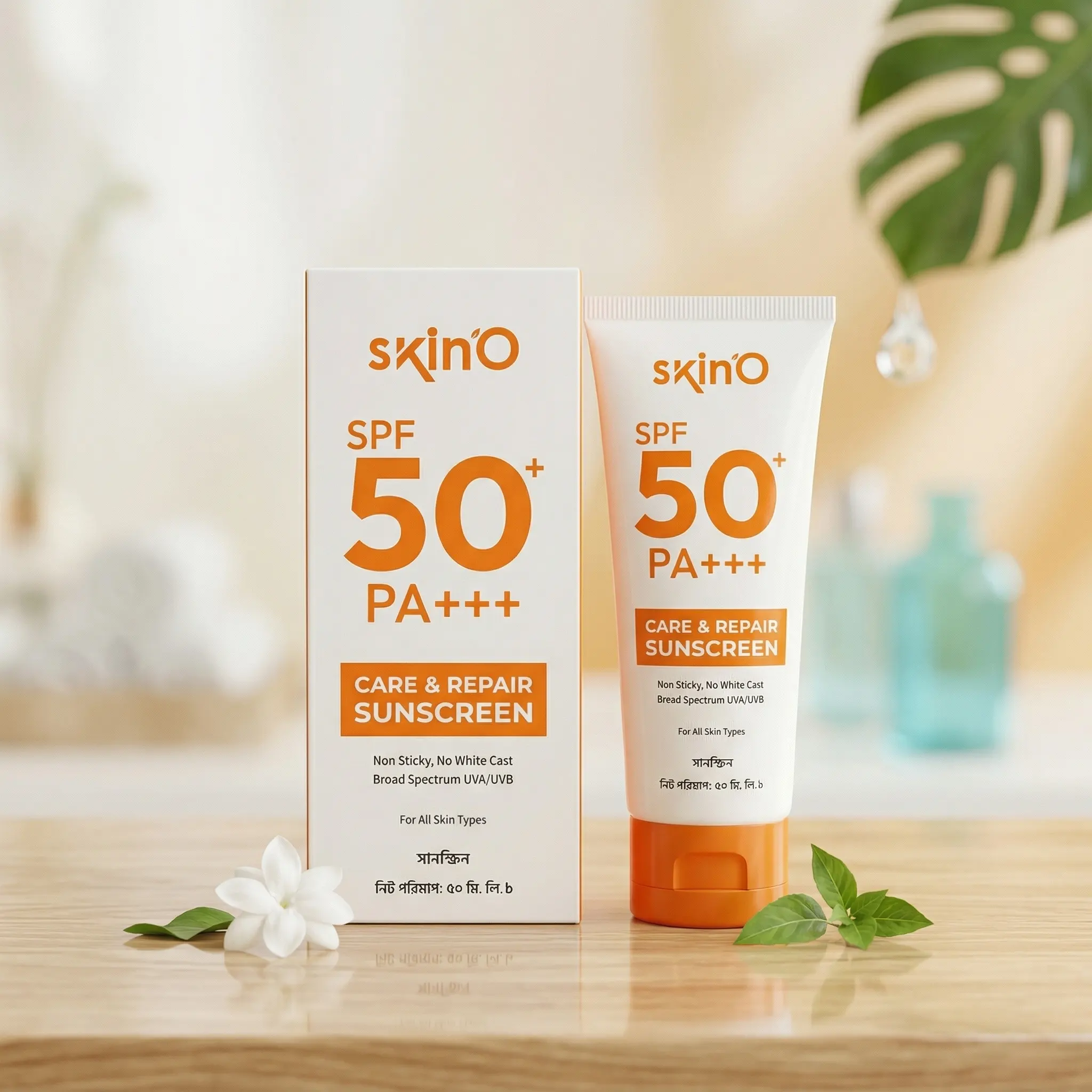 SkinO sunscreen SPF50+ PA+++ 50 g