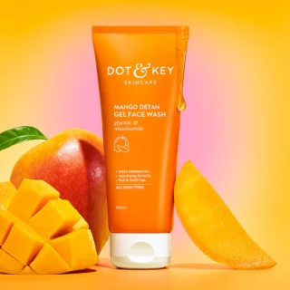 Dot & Key Mango Detan Gel Face Wash 100 ml