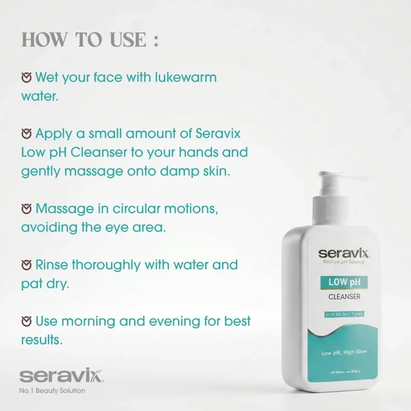 Seravix Low Ph Cleanser - Image 3
