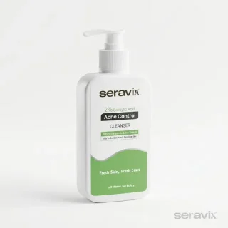 Seravix 2% Salicylic Acid Acne Control Cleanser